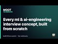 every ml &amp; ai-engineering interview concept, built from scratch