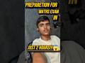 Maths *EXAM* Preparation 💀📚 | Kapil Slide #shorts #10thboard #2027board