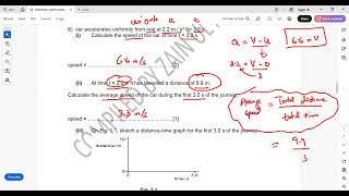 IGCSE Physics Distance Displacement Speed Velocity and Acceleration