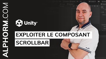 Formation Unity : Comment exploiter le composant ScrollBar - Vidéo Tuto