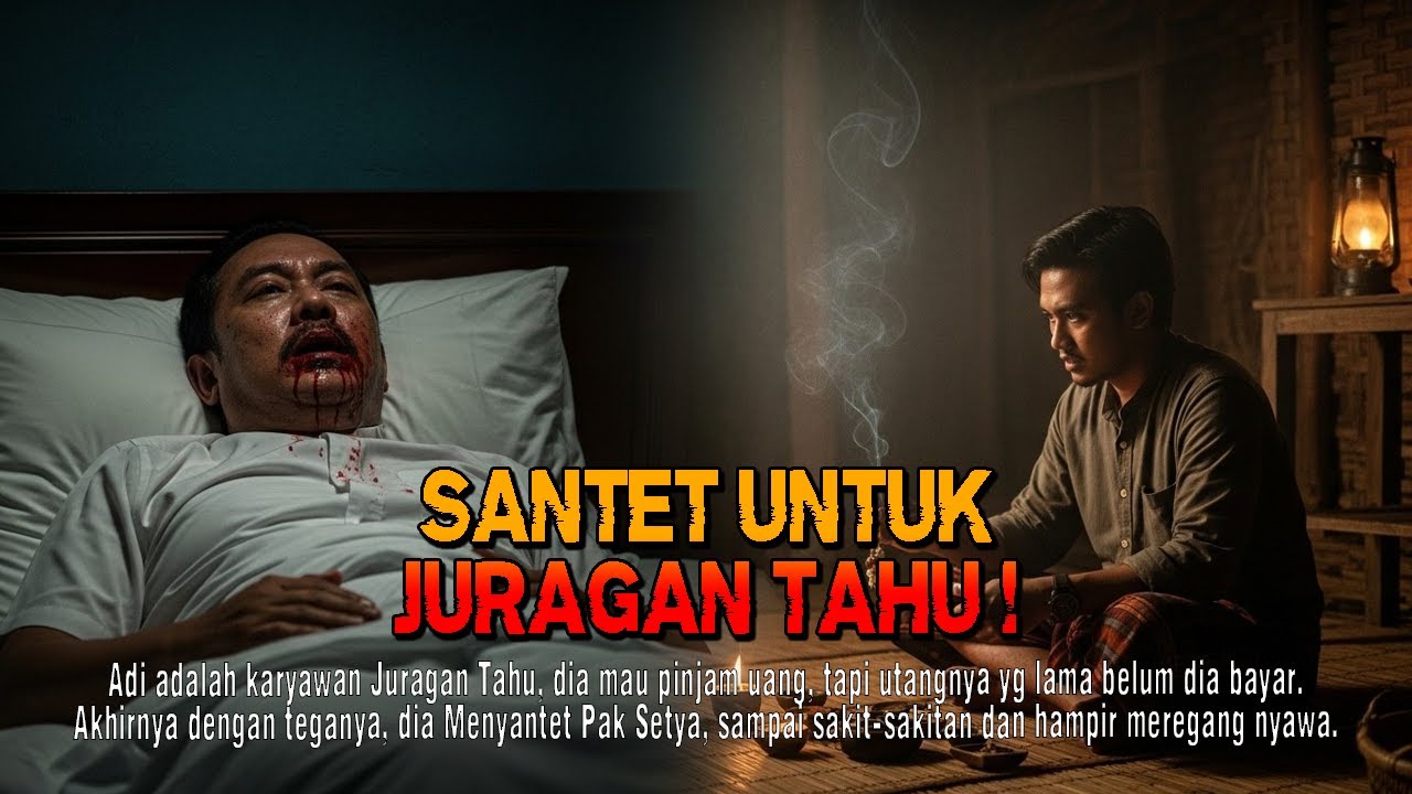 Kisah ngeri - SANTET UNTUK JURAGAN TAHU