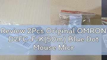 Review 2Pcs Original OMRON D2FC-F-K(50m) Blue Dot Mouse Micro Switch