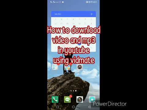 How to download video and mp3 in youtube using vidmate