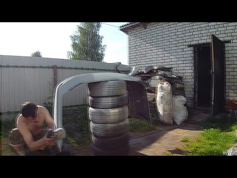 Покраска бампера в гаражных условиях