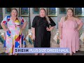 I Tried On 10 SHEIN Dresses So You Don't Have To - Plus Size SHEIN Dress Haul