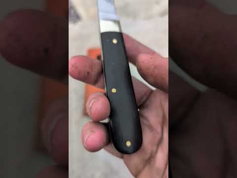 UNBELIEVABLE Arthur Wright & Sons Ebony Tackler Knife You Must See!