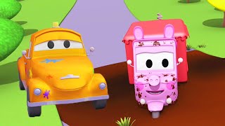 Autogarage für Kinder - Carrie ist Peppa Wutz - Die Lackierwerkstatt von Tom - Cartoons für Kinder ?