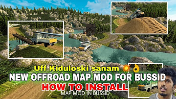 New Offroad Map Mod For Bus Simulator Indonesia | How To Install Map Mod In Bussid | A4 TECH media