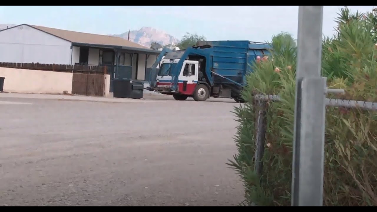 CR&R CCC Amrep Octogonal Front Loader Garbage Truck!