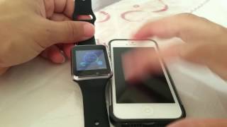 A guide on how to connect the a1 samrtwatch iphone 5. this is budget
friendly apple replica smart watch. also, will only show you pa...