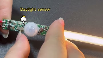 PIR03 DC12V-24V 6A PIR Motion Sensor with Daylight sensor-Delay time adjustable