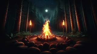 30-Minute Soothing Campfire Sounds for Sleeping and Relaxation