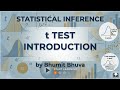 t test introduction.#maths #statistics