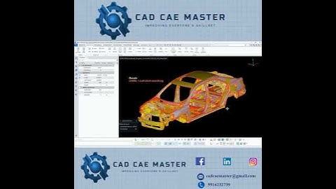 Introduction to ANSA GUI Short #cadcae #cadcaemaster #beta #betashorts