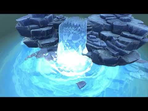 waterfall Shader exercise