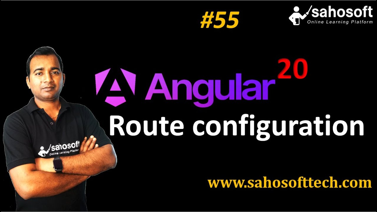 Route Configuration in Angular 20 | Routing in Angular | Sahosoft - YouTube