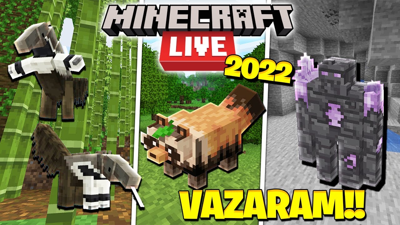 ⭐Mob Votação: Farejador🐢, Minecraft Live 2022