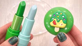 MAKEUPSLIME! Coloring Slime with Lipbalms! ASMR Satisfying Slime Videos