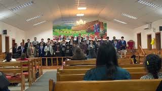 Video thumbnail of "Dios de los cielos - Jovenes IEP Cunco y Villarrica"