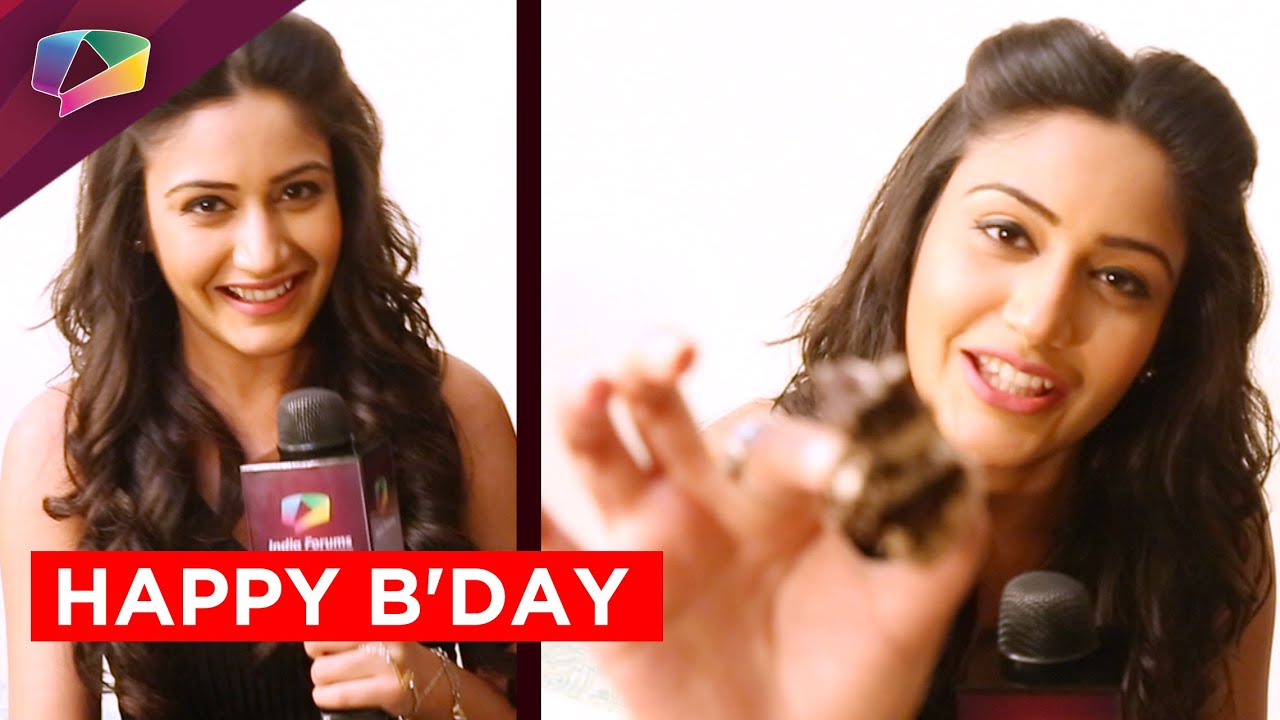 Surbhi Chandna's birthday bash with her co-stars - YouTube