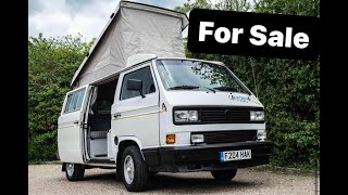 VW T3 Westfalia California 1.6TD (JX) FOR SALE - VW T25 Vanagon