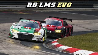 2019 Audi R8 LMS evo | fly-bys, downshifts and action