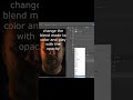 How to create Gel Lights effects on photoshop #shorts #photoshop #editing