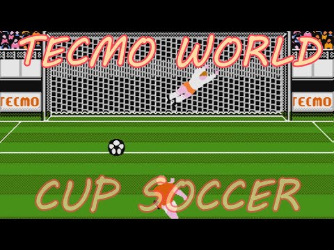 Tecmo World Cup Soccer (NES Dendy Famicom 8bit) - Full Walkthrough Longplay no commentary - Футбол