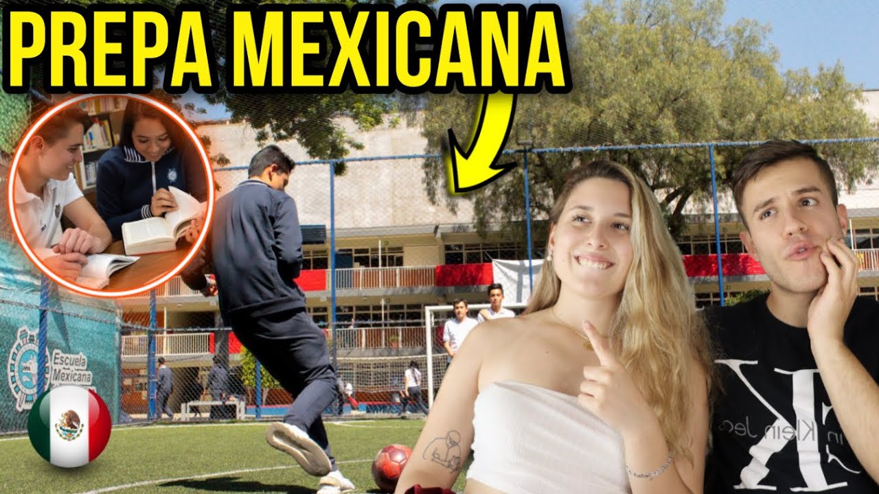 ESTUDIANTES ESPAÑOLES DESCUBREN LA PREPA MEXICANA por PRIMERA VEZ 📐🇲🇽 ...