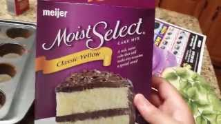 Meijer Moist Select Classic Yellow Part 1 Cupcake