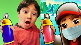Subway Surfers Iceland 2020 vs Tag with Ryan Gameplay HD screenshot 4
