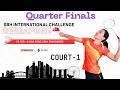 Court-1 | Quarter-Finals | SBH East Coast Singapore @ EXPO | 28/02/2026