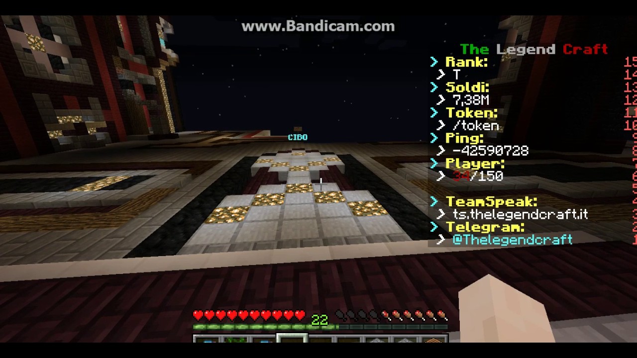 Primo video sul server The Legend Craft