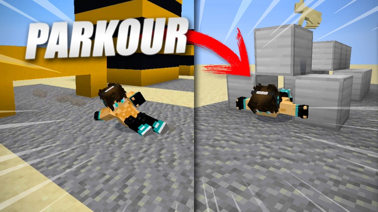 El MEJOR Add-On DE PARKOUR MINECRAFT BEDROCK