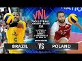 Brazil vs Poland | Highlights Men's VNL 2019