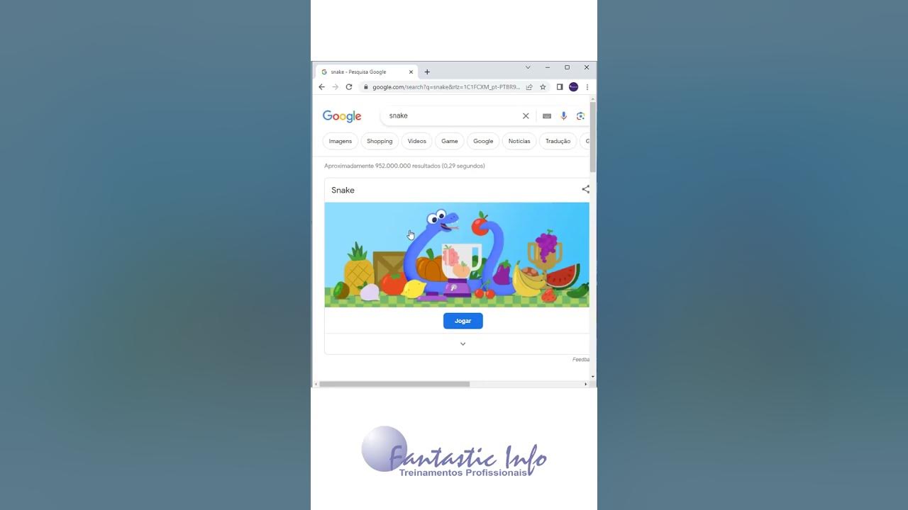 Como Jogar Snake no Google - Passo a Passo 