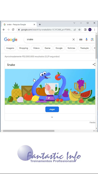 Como Jogar Snake no Google - Passo a Passo 