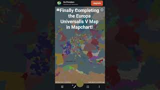 Europa Universalis V Map! #eu5 #paradox #europa #universalis #five #555 #europauniversalisv #map