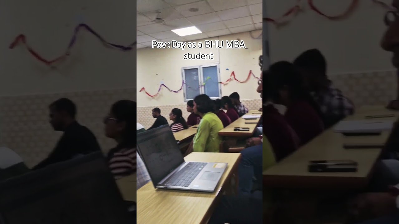 Day as a BHU MBA student❤️..