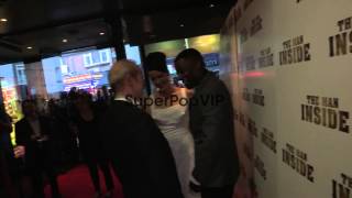 Peter Mullan, Ashley 'Bashy' Thomas and Michelle Ryan at ...
