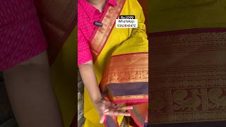 100% Pure & Soft Kanchi Cotton saree with premium quality contrast zari border screenshot 5
