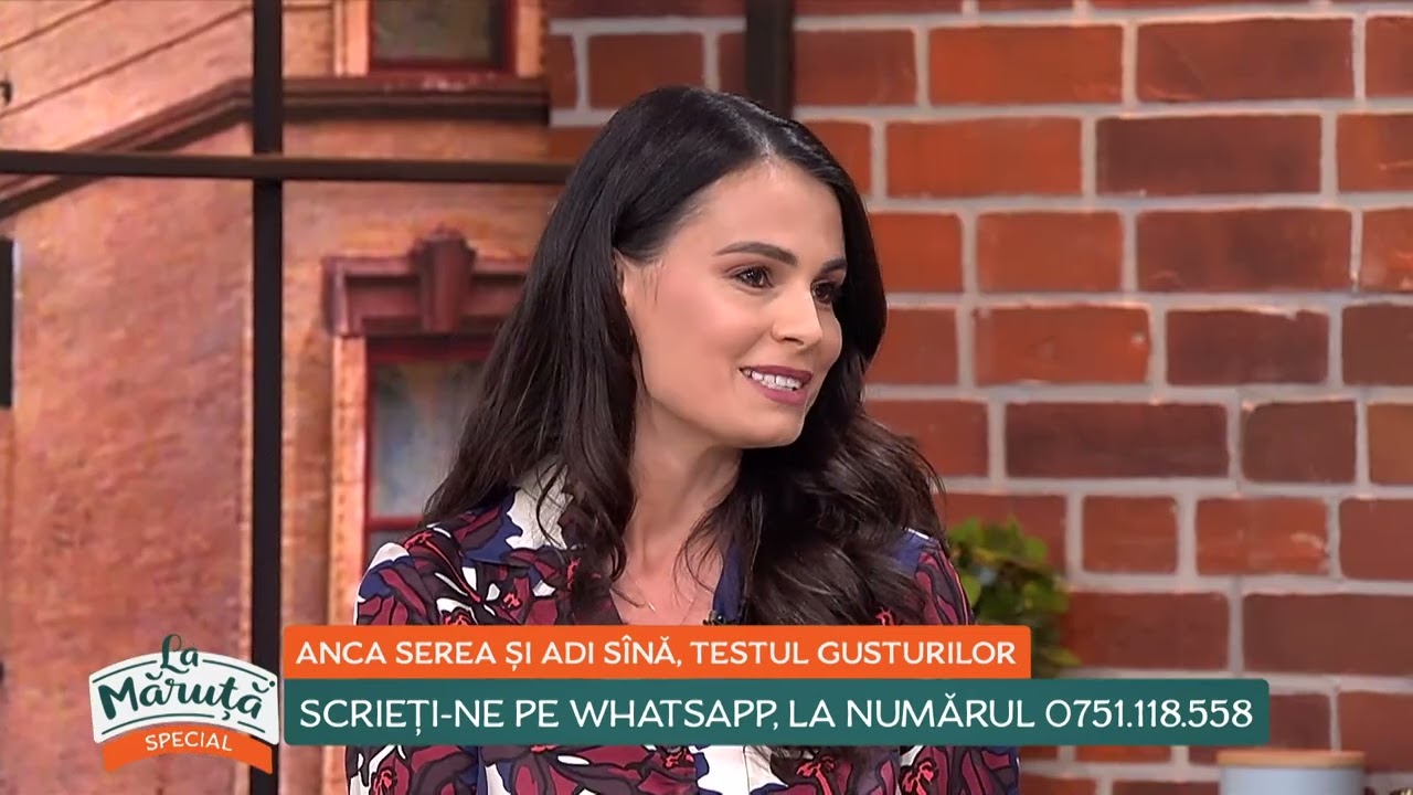 Anca Serea și Adi Sînă, testul gusturilor