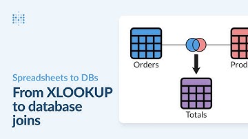 From XLOOKUP to database joins
