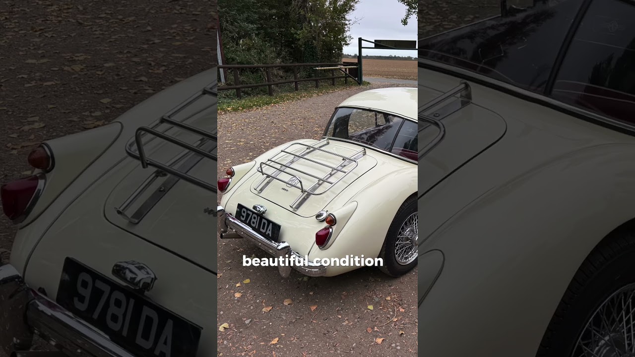 1960 MGA Coupe 1600 Onboard with Tim  