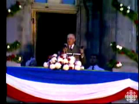 Vive le québec libre Charles de Gaulles
