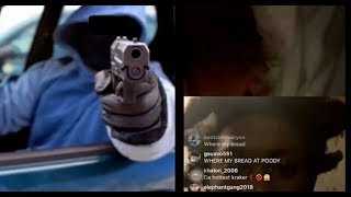 Drive By Shooting Instagram Live Rapper Shot 20 Times Glokknine Opps Lpb Poodie ...Da Product Dvd