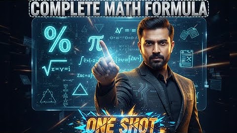 Complete Math Formulas in One Video (With PDF Notes) 📘|| For SSC, Railway, Bank & State Exams