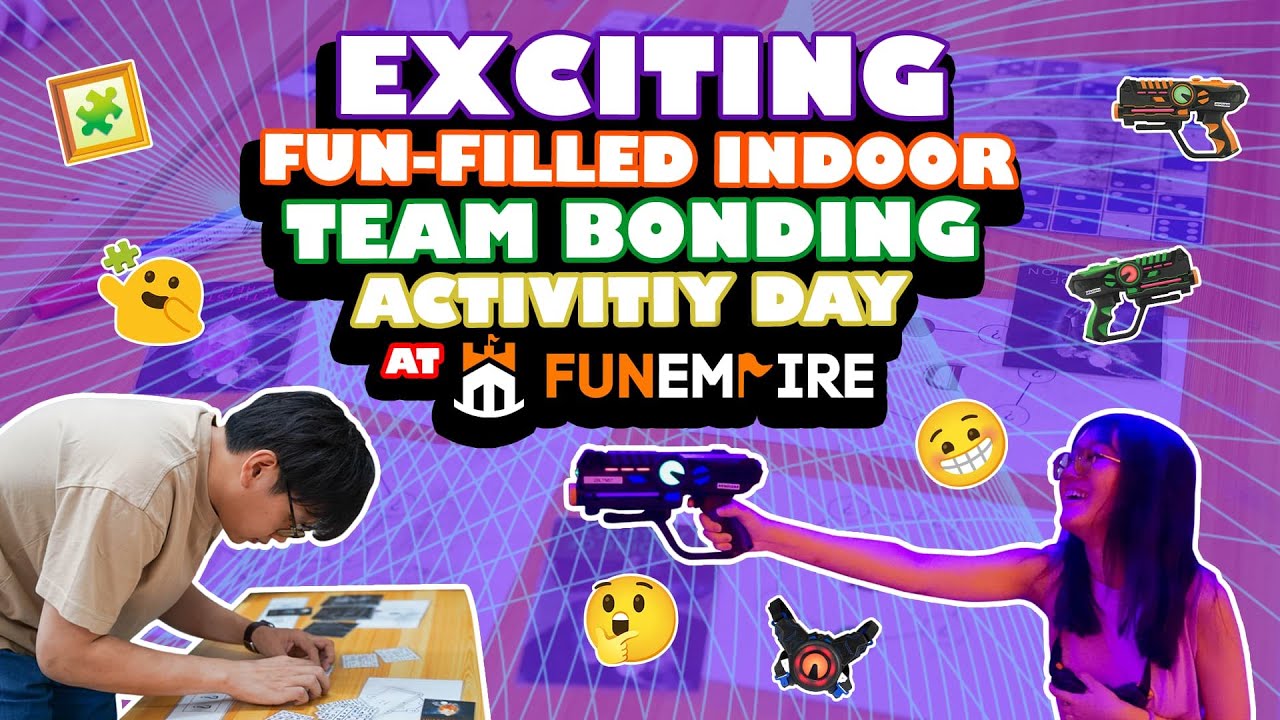 Fun Filled and Exciting Indoor Team Bonding activity day | FunEmpireStories