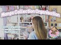 + ̊⊹♡ Organise My 1.7k+ Manga Collection with Me // Ready for 2024 🎊 + ̊⊹♡