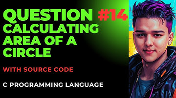 [HINDI] CALCULATING AREA OF CIRCLE IN C PROGRAMMING #14